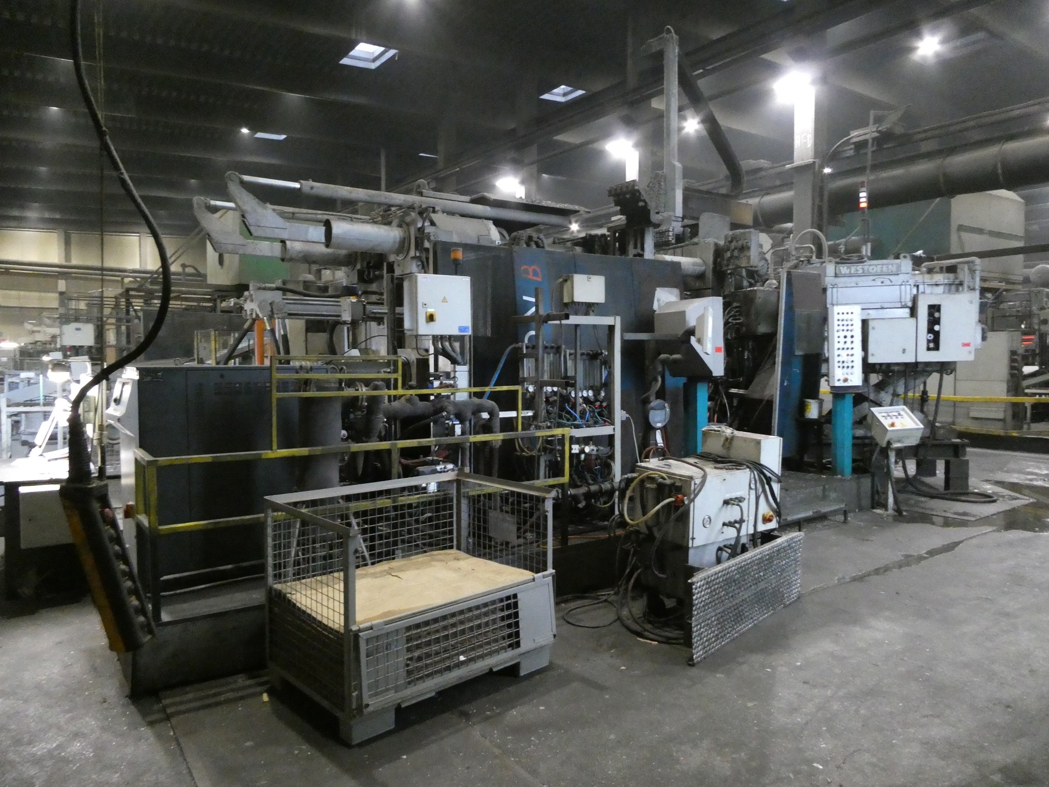 Block Druckgießzelle (DGA1200-2) BÜHLER 1200 t